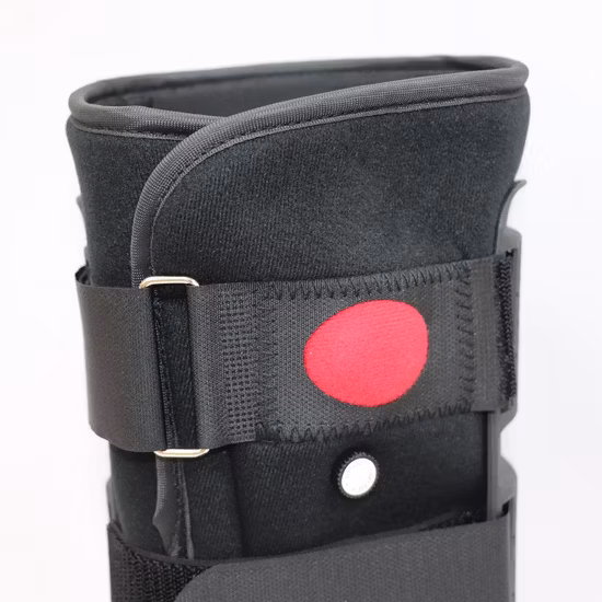 Botte de marche haute en poly respirante avec airbag pour fracture du pied
