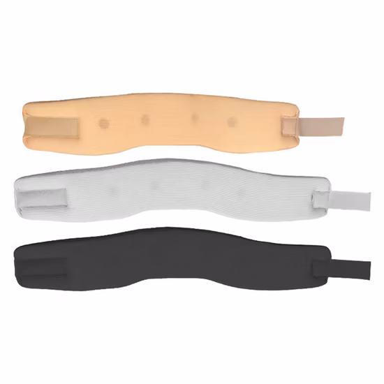 Orthèse cervicale de soutien réglable, fourniture médicale en cuivre, attelle de cou en plastique, colliers cervicaux de Bondage